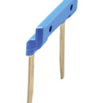 Cavalier 2 broches, 15mm, pour supports Push-in